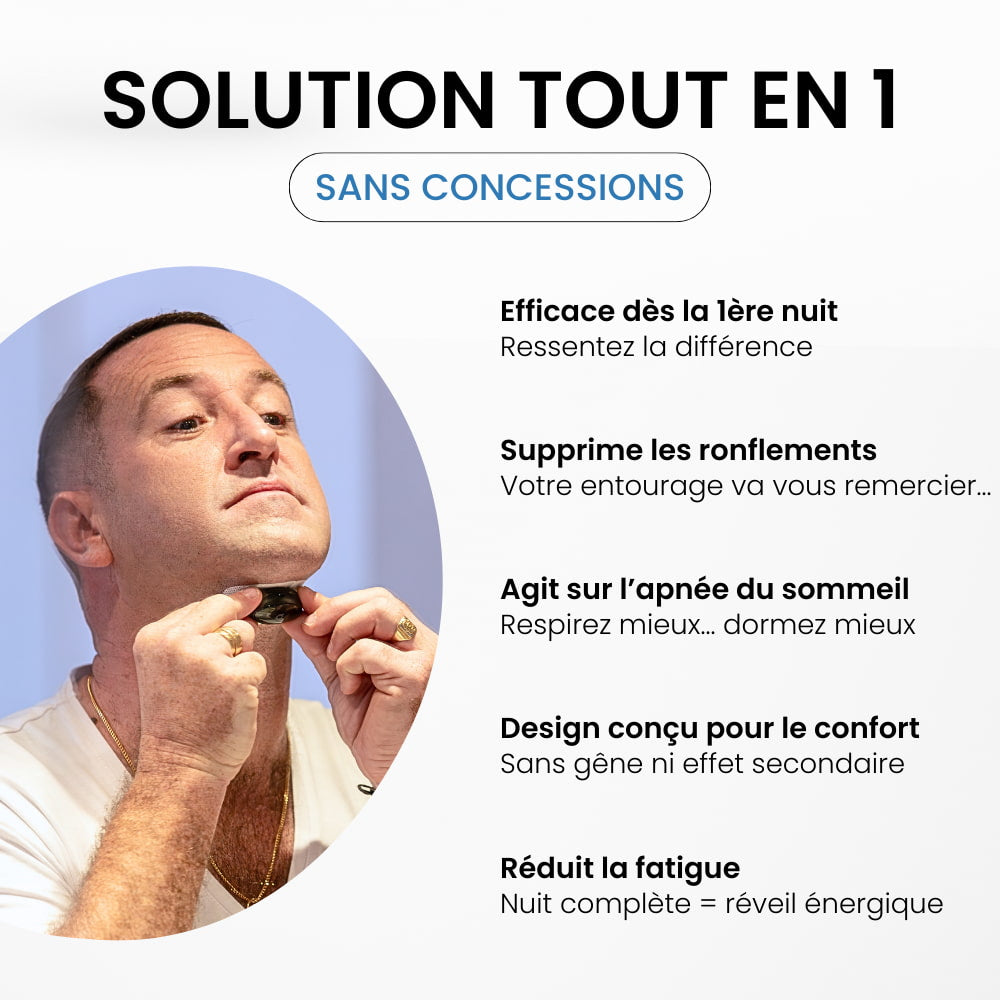 Z3 Pro | Dispositif Avancé Anti-Ronflement (10 Patchs OFFERTS)