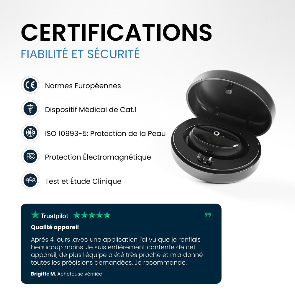 Z3 Pro | Dispositif Avancé Anti-Ronflement (10 Patchs OFFERTS)