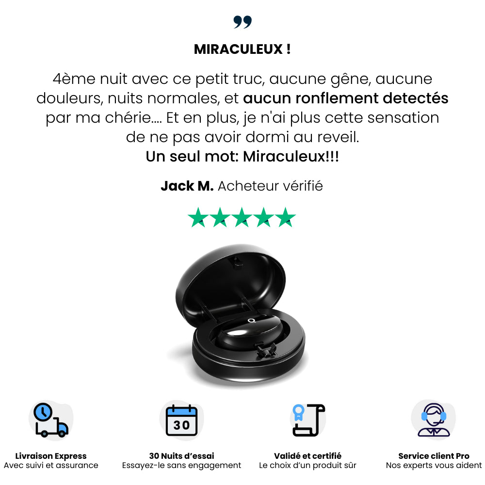Z3 Pro | Dispositif Avancé Anti-Ronflement (10 Patchs OFFERTS)