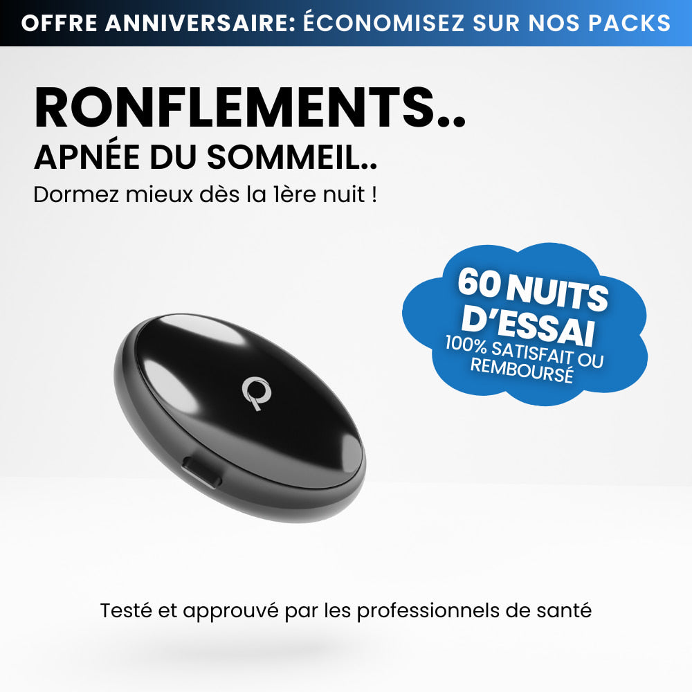Z3 Pro | Dispositif Avancé Anti-Ronflement (10 Patchs OFFERTS)